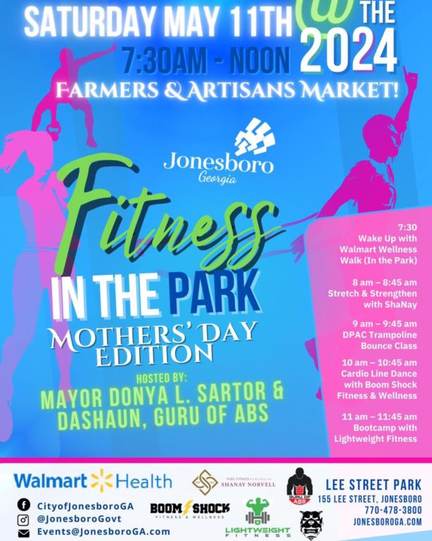 Fitness in the Park - A Mother's Day Weekend Celebration!